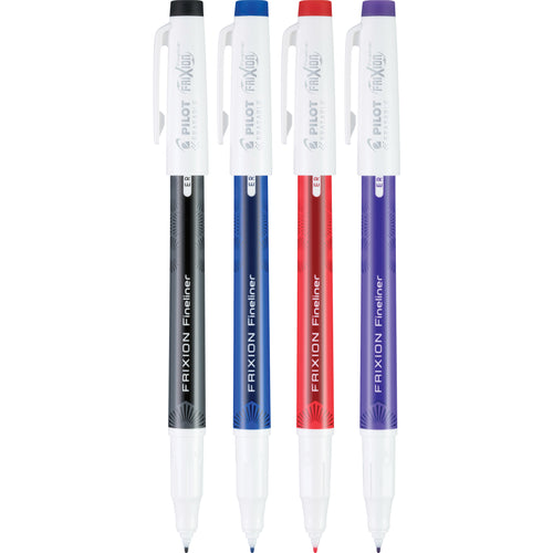 Frixion Fineliner Markers (4 Pack)