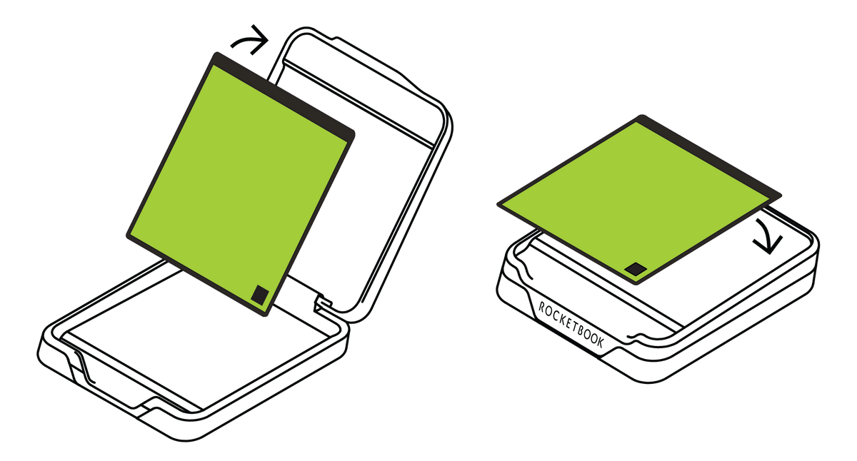 Rocket Sticky Note How it Works | Reusable Sticky Notes – Rocketbook