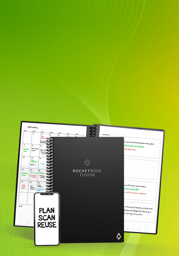 Rocketbook Reusable Digital Notebook - Smart Notepad A4 Black at Rs 1000, Sonipat