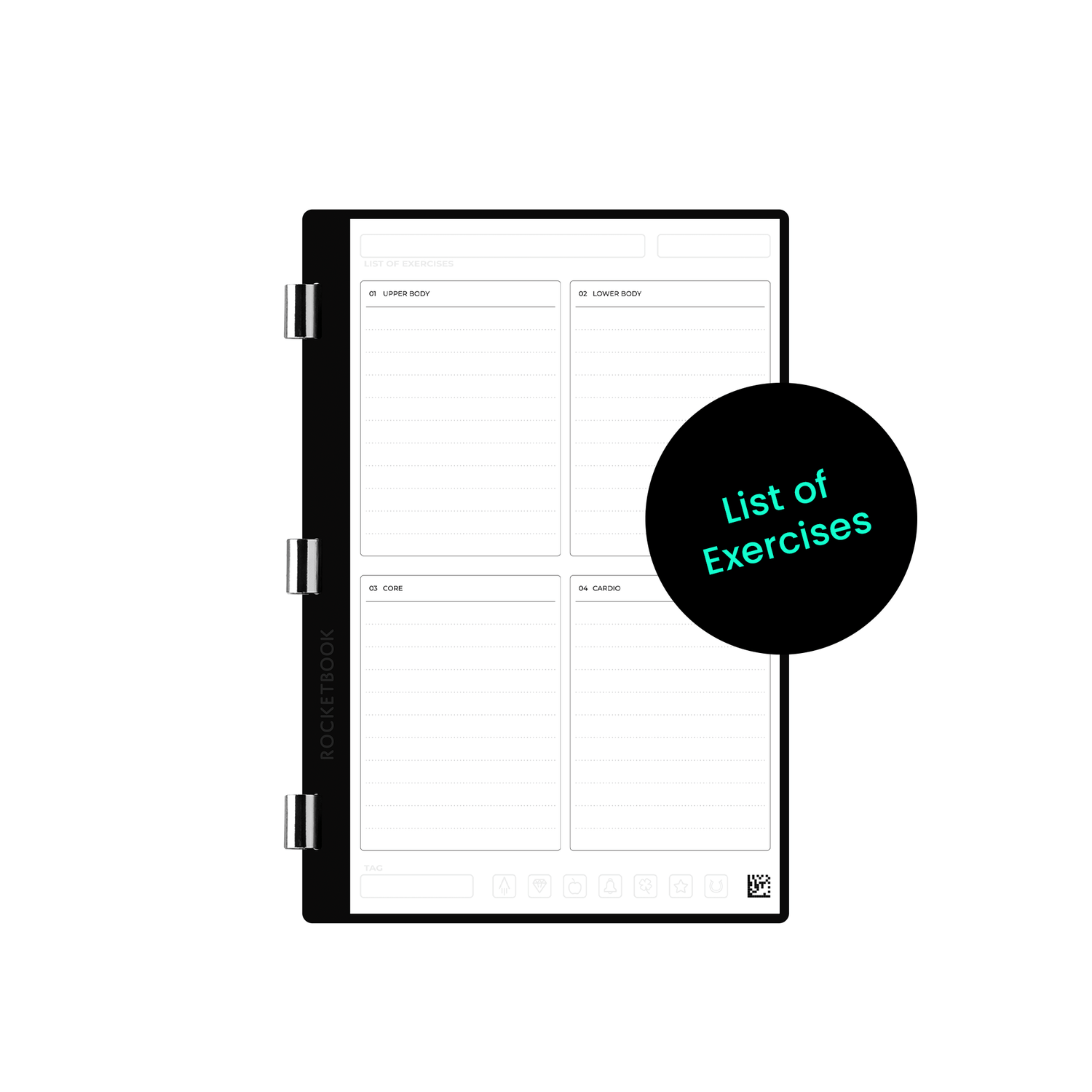 Custom Rocketbook Core Executive Notebook - Full Color - Progress  Promotional Products