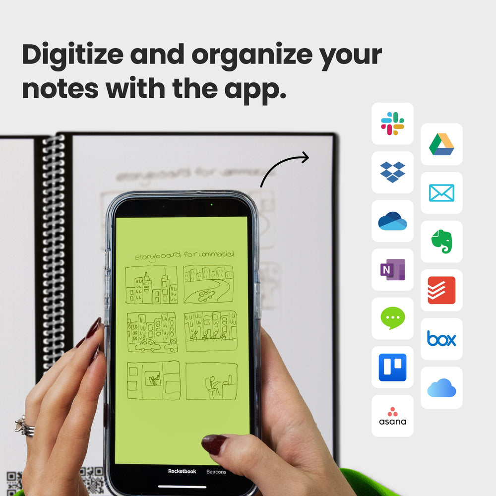 New Rocketbook Core | Reusable Notebook | Get Rocketbook