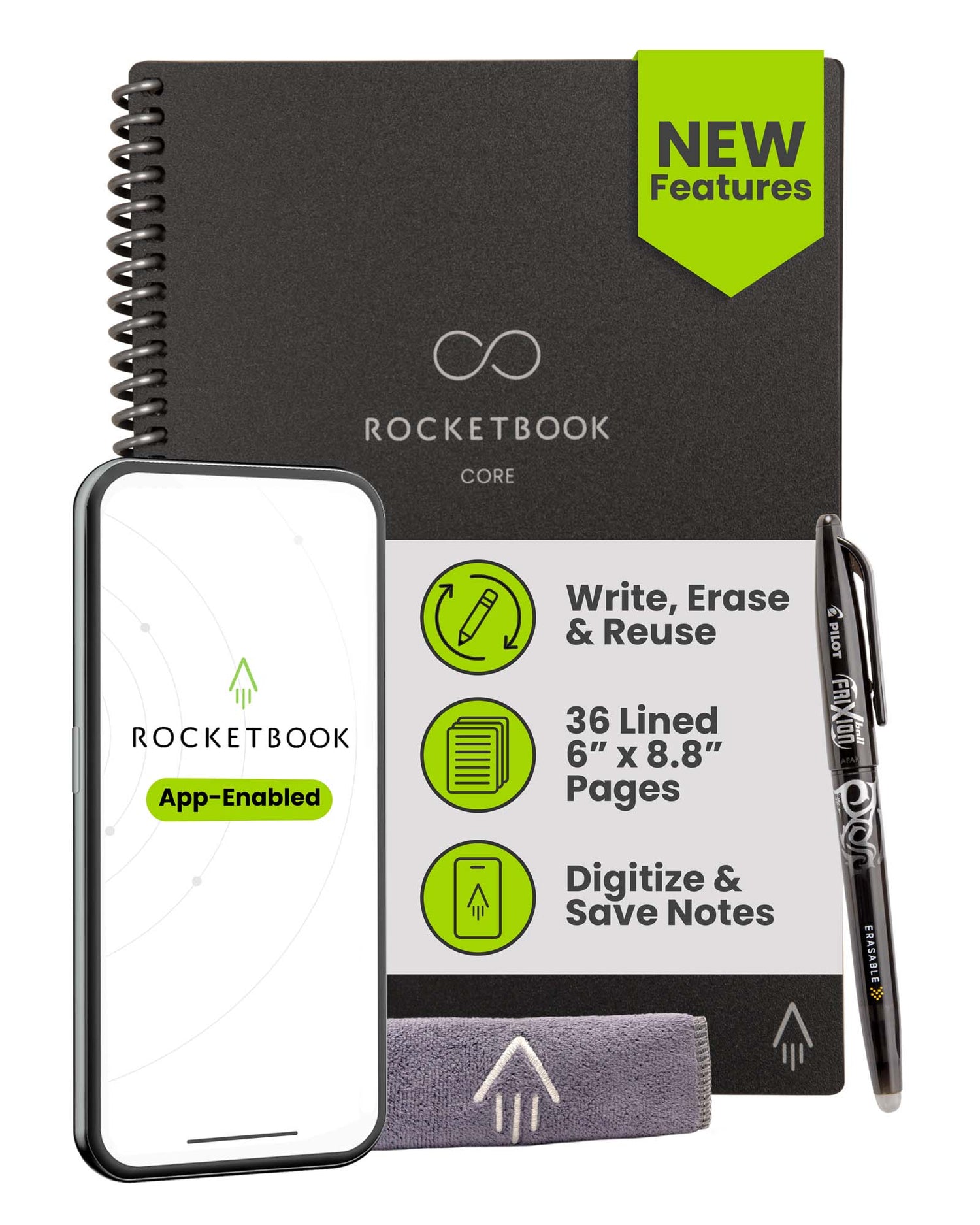 Rocketbook Core Reusable Notebook
