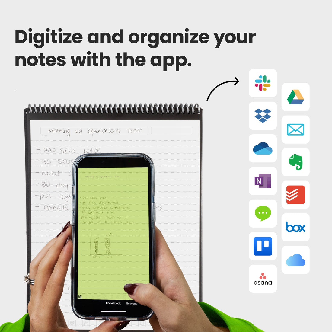 Reusable Notepad | Rocketbook Flip | Get Rocketbook