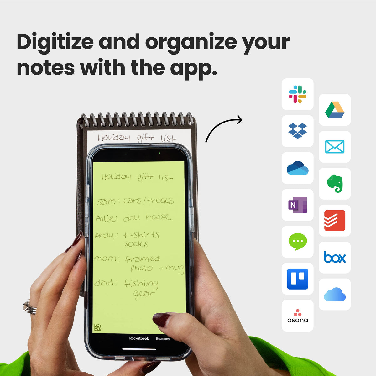 Rocketbook Mini | Reusable & Erasable | Rocketbook
