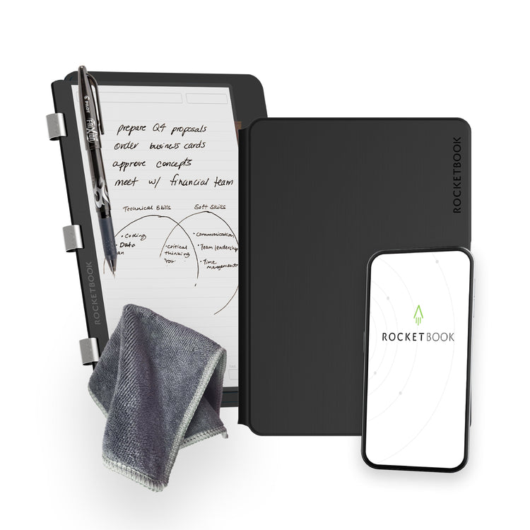 Paperless Spiral Notebooks | Cloud-Based | Rocketbook