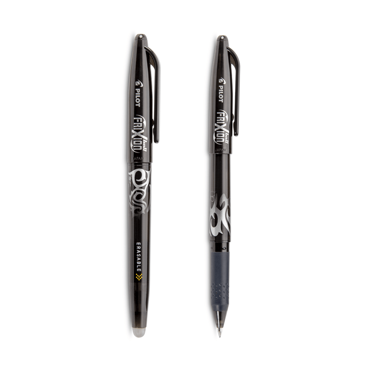 two black FriXion pens
