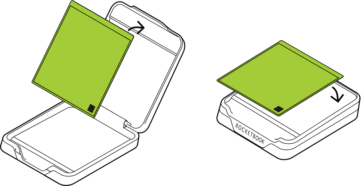 Rocket Sticky Note How it Works | Reusable Sticky Notes – Rocketbook