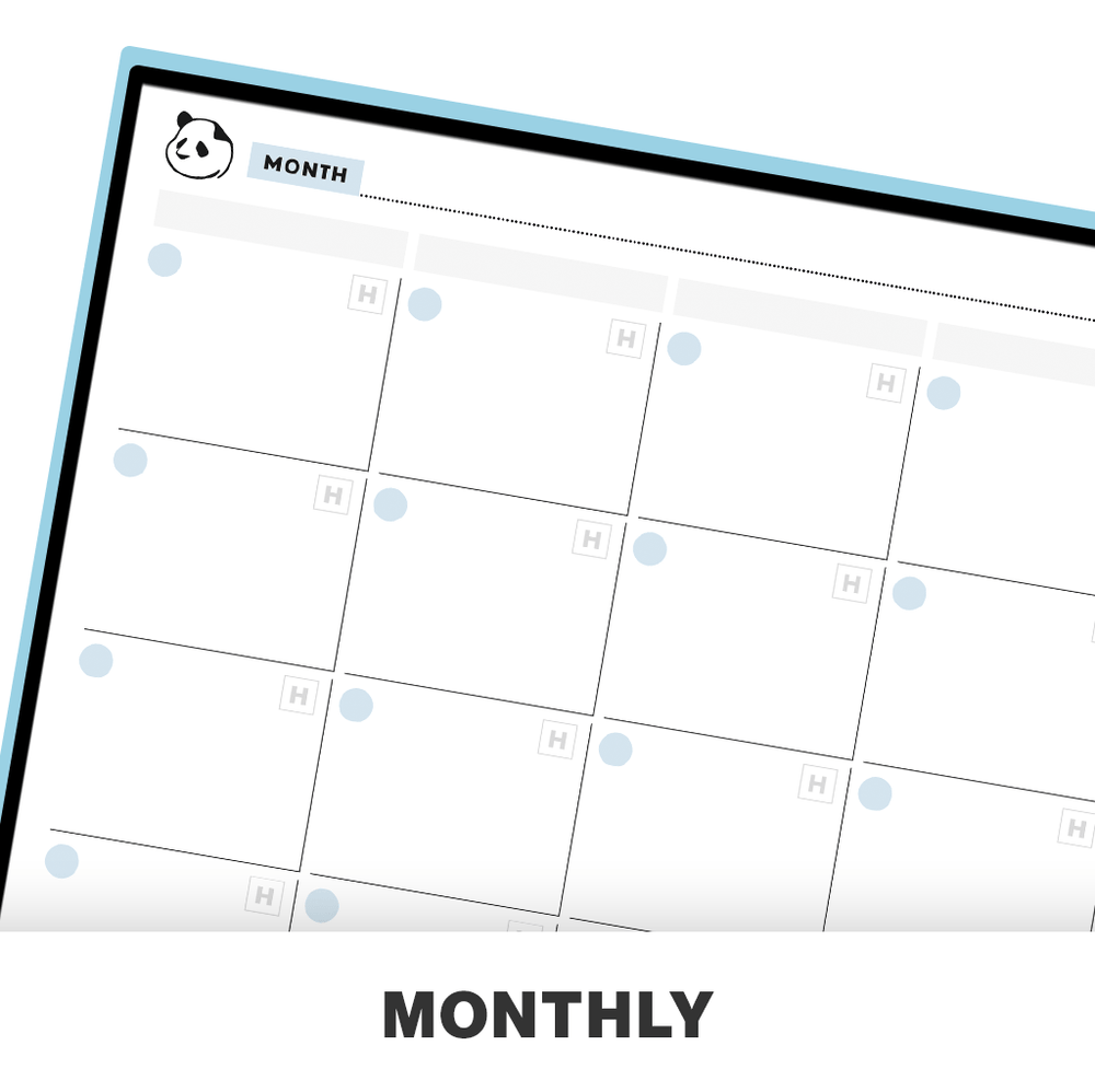 Rocketbook Panda Planner | Reusable | Get Rocketbook rocketbook-panda-planner-reusable-get-rocketbook