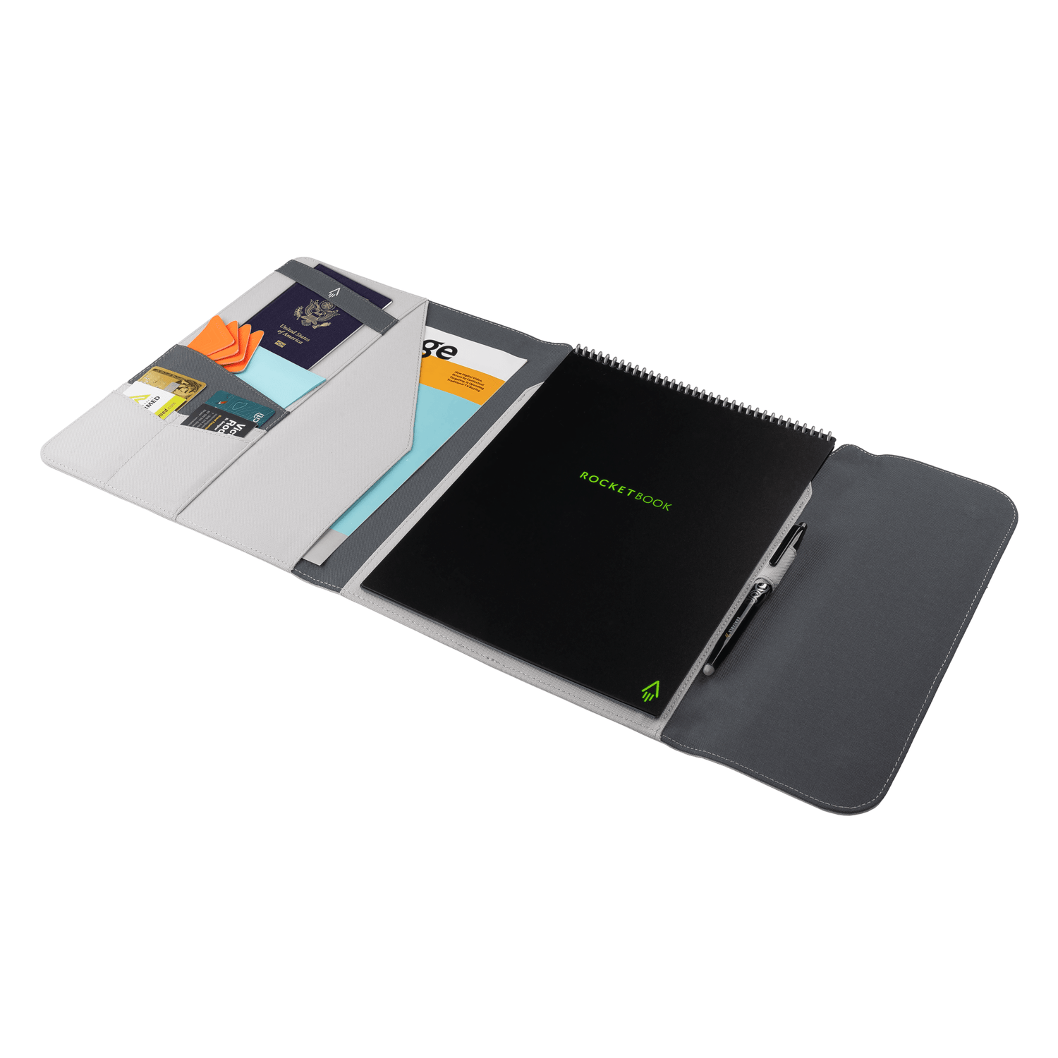 Rocketbook Flip Smart Reusable Letter Size Notepad 8 12 x 11 1
