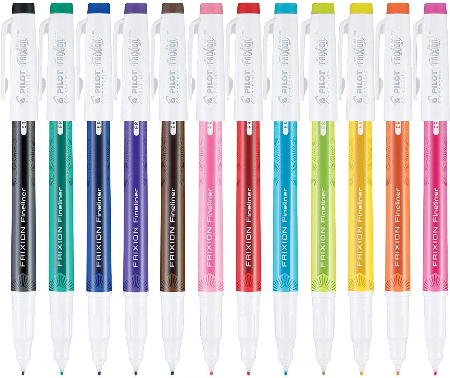 Frixion Fineliner Erasable Pens - 6 pack - Juki Junkies