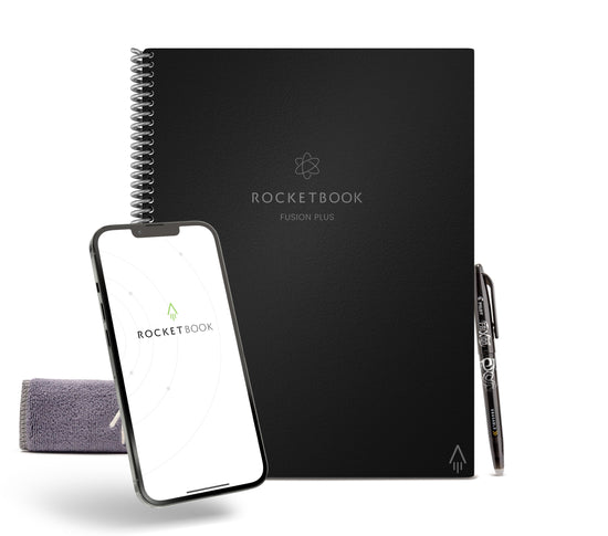 moonsafari A4 Reusable Notebook Cover & Rocketbook Cover Smart Business  Notebook Cover for Everlast, Fusion, Wave, Moleskin and More with Pen