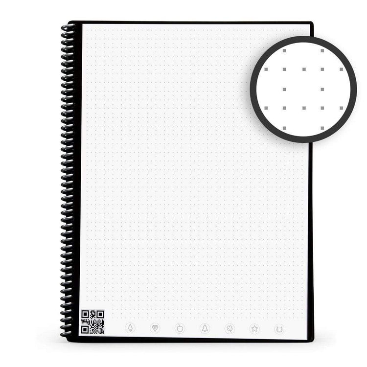 dot grid reusable notebook pages