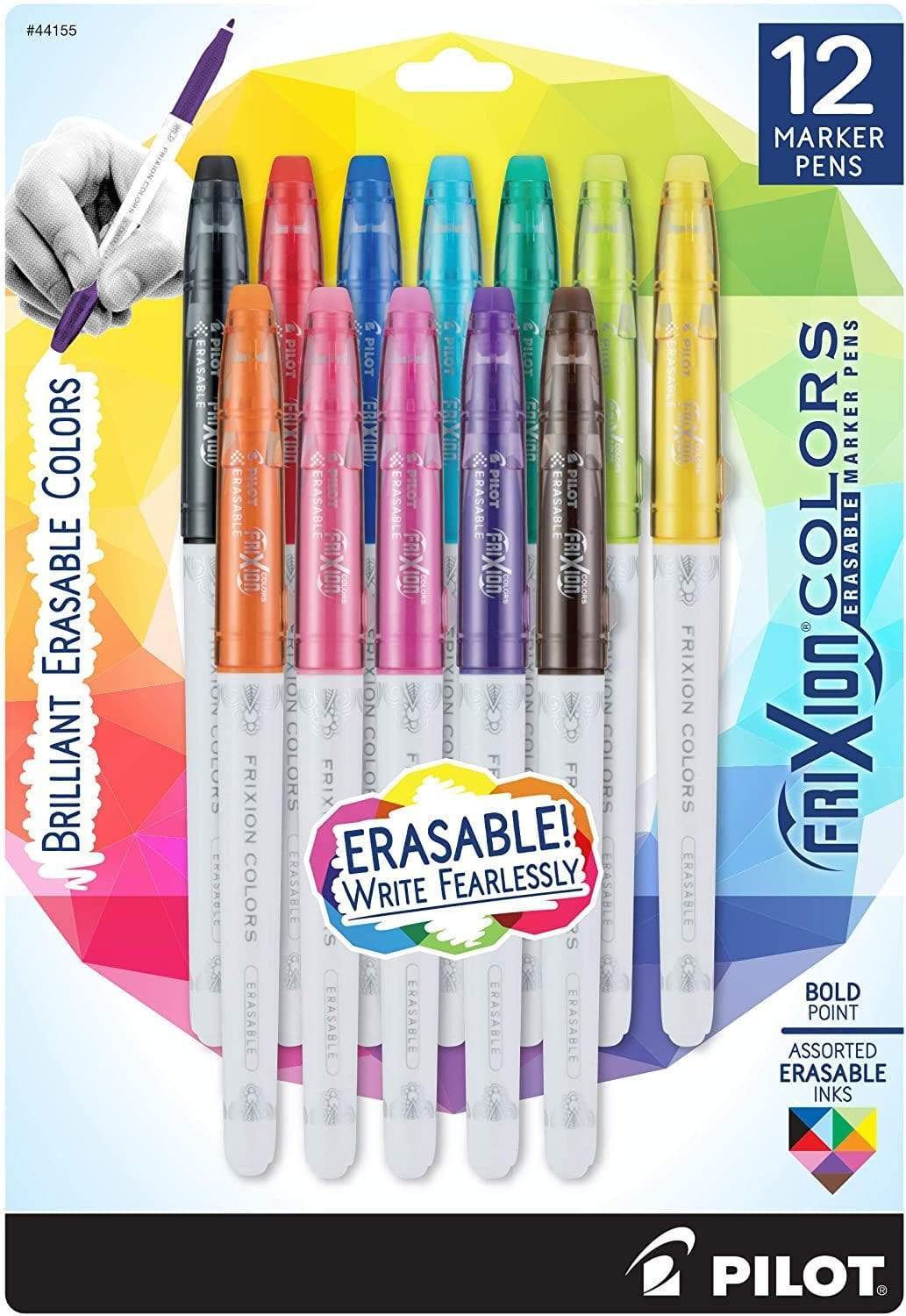 Rocketbook Frixion Colors Markers (12-Pack)