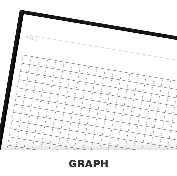 graph page in Rocketbook Matrix 