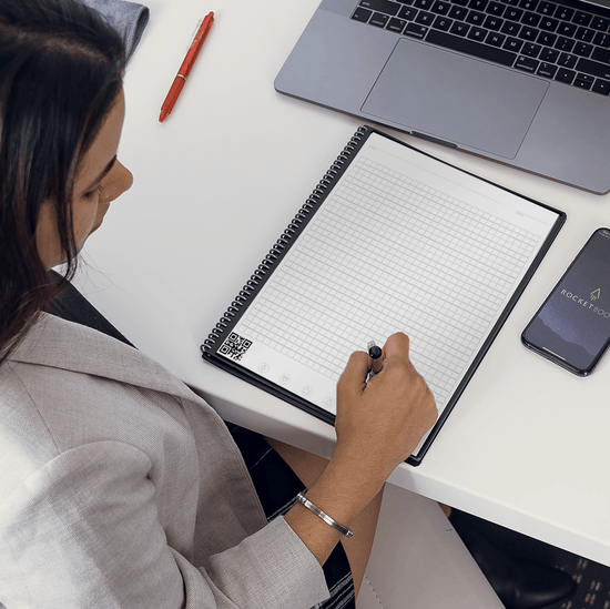 Lab Notebook | Reusable Isometric Notebook | Rocketbook