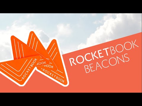 Portable Whiteboard, Rocketbook Beacons