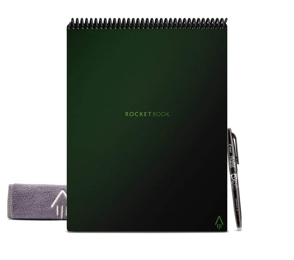 Paper Less Notebook Paperless Spiral Notebooks | Cloud-Based | Rocketbook