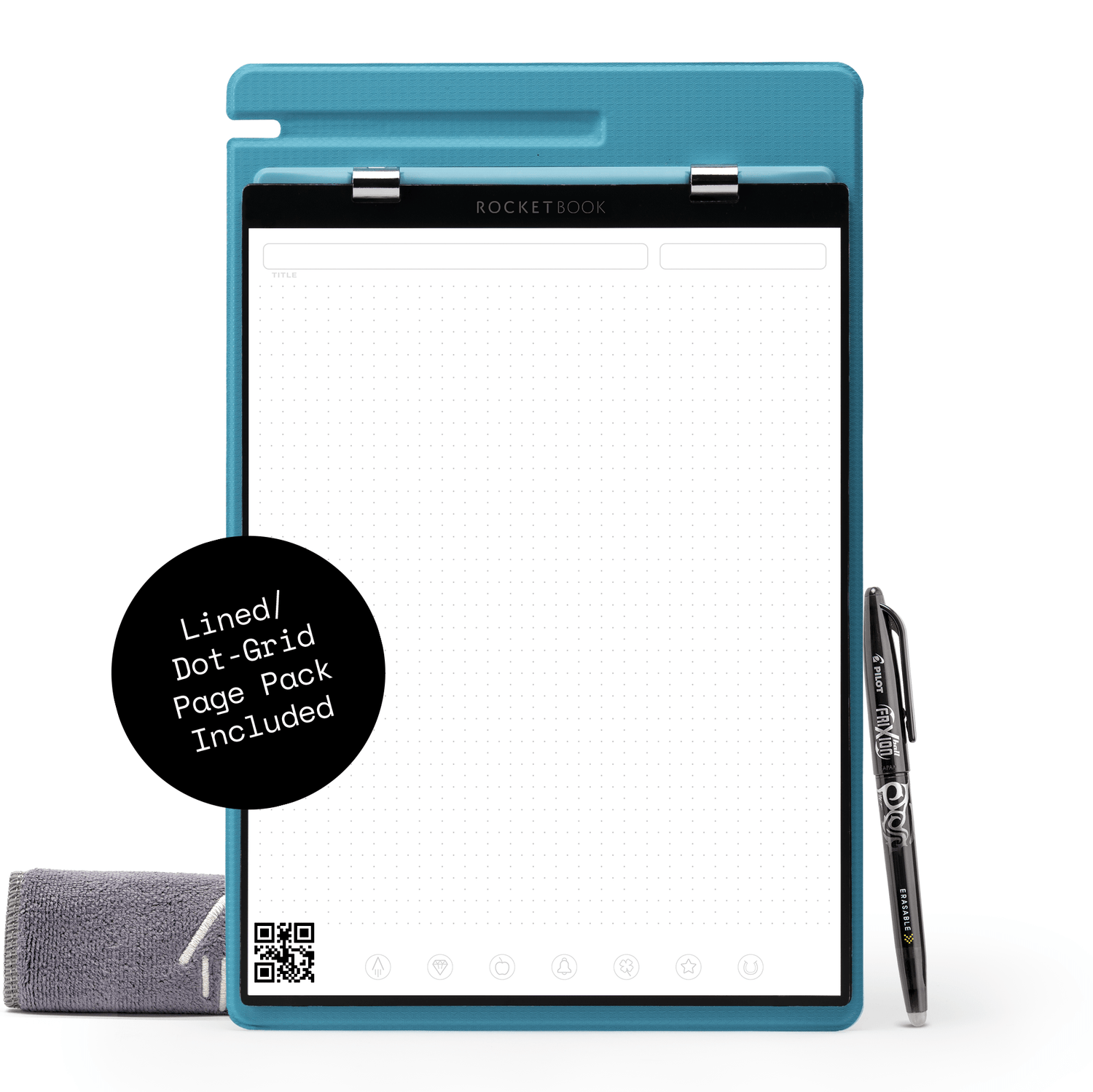 Rocketbook Core - A4 - Neptune Teal