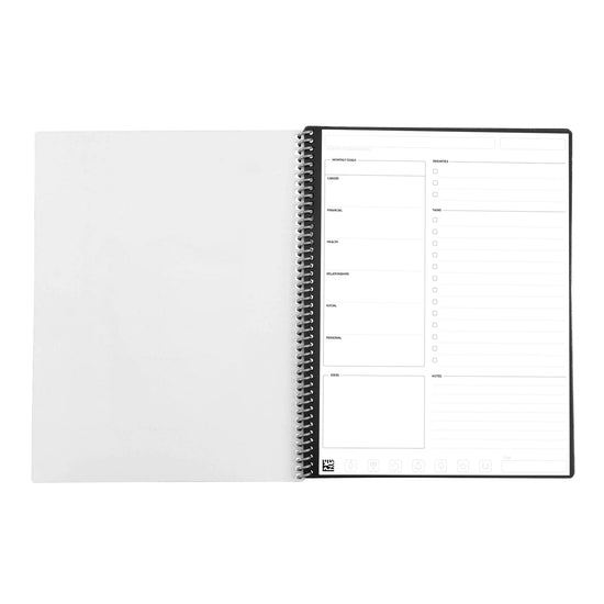 A monthly dashboard page