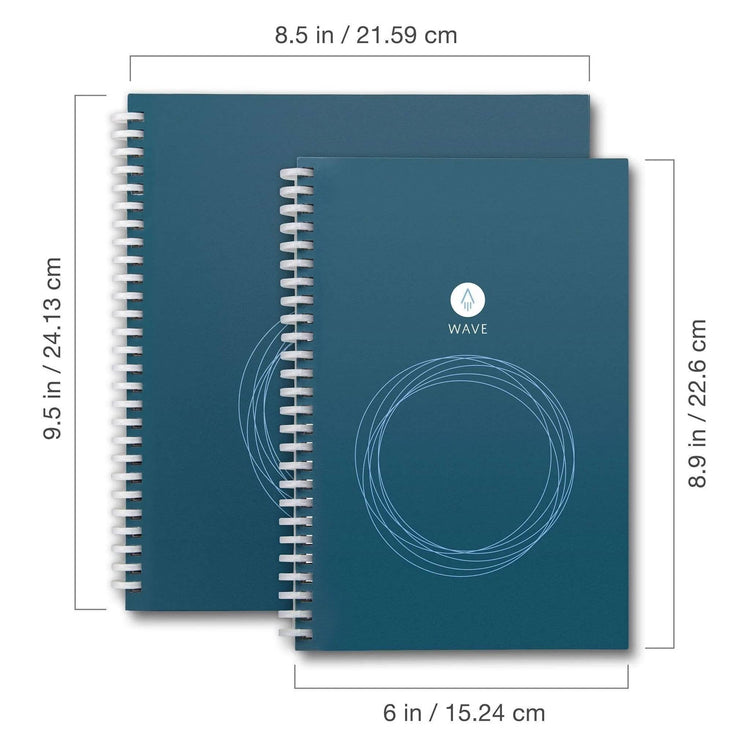 Rocketbook Wave sizes - standard and executive