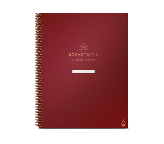 Rocketbook, FUSION (A5) 7-in-1 Erasable Smart Notebook Executive MIDNIGHT  BLUE